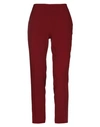 Alberto Biani Casual Pants In Maroon