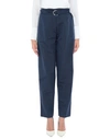 Sportmax Code Casual Pants In Dark Blue
