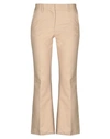 Msgm Casual Pants In Beige