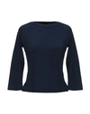 Roberto Collina Sweaters In Dark Blue