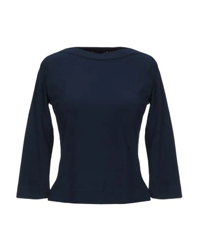 Roberto Collina Sweaters In Dark Blue