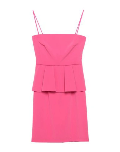 Moschino Cheap And Chic Short Dress In Pink