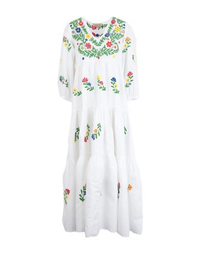 Muzungu Sisters Long Dress In White
