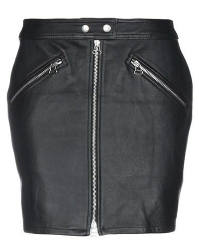 Rag & Bone Mini Skirt In Black