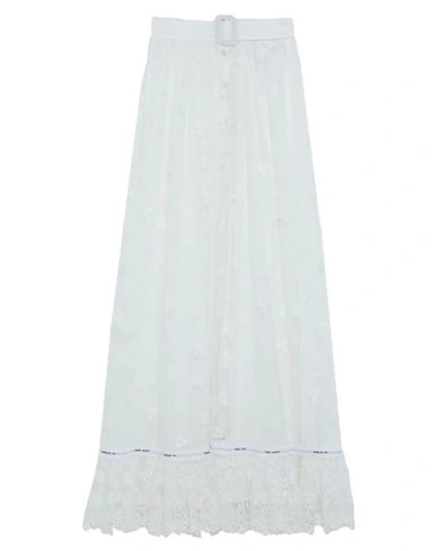 Off-white 长裙 In White