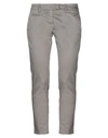 Dondup Cropped Pants & Culottes In Lead