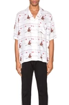 RHUDE COWBOY HAWAIIAN 衬衫