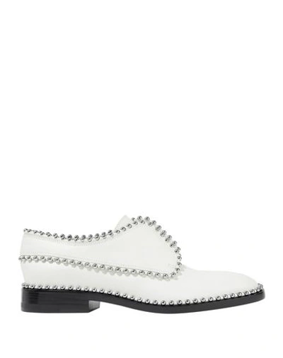 Alexander Wang Loafers In White