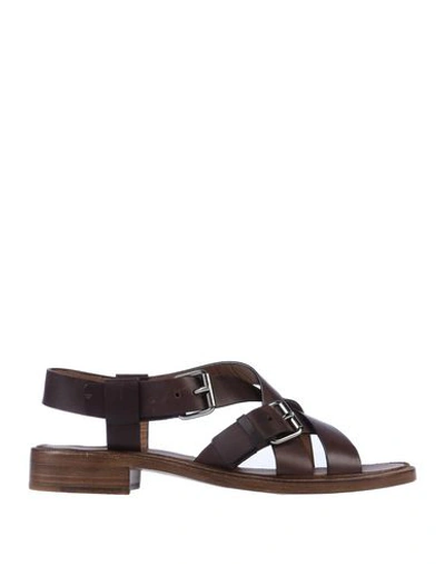 Church's Sandals In Dark Brown