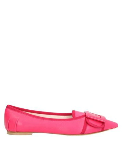 Roger Vivier Loafers In Fuchsia