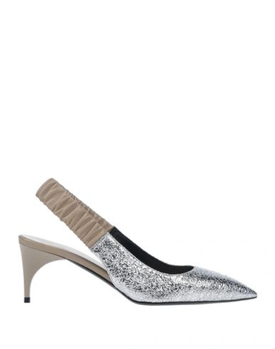 Alain Tondowski Pumps In Silver