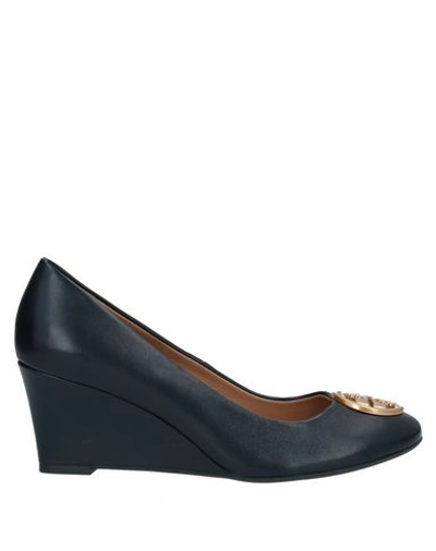 Tory Burch Pump In Dark Blue