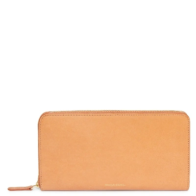 Mansur Gavriel Cammello Continental Wallet In Rosa