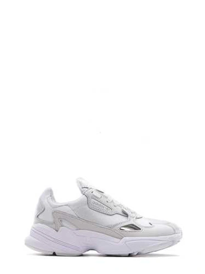 Adidas Originals Triple White Falcon Sneakers