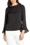 VINCE CAMUTO BELL SLEEVE BLOUSE,9169050
