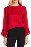 VINCE CAMUTO BELL SLEEVE BLOUSE,9169050