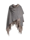EILEEN FISHER Double-Faced Wool & Cashmere Shawl