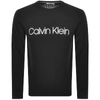 CALVIN KLEIN CALVIN KLEIN LOGO KNIT SWEATSHIRT BLACK,126096