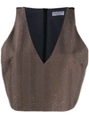 BRUNELLO CUCINELLI V-NECK FITTED waistcoat