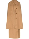 LEMAIRE CAPE BELTED TRENCH COAT
