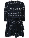 ZADIG & VOLTAIRE ROOKA DOTTED DRESS