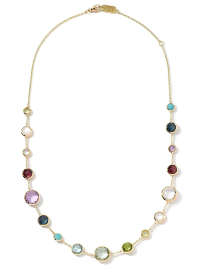 Ippolita 18kt Yellow Gold Lollipop Lollitini Multi-stone Necklace In Yellow Gold/multi