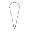AMEDEO STERLING SILVER BEADED NECKLACE,15155497