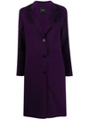 THEORY LONG DOUBLE-FACED COAT
