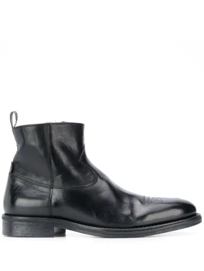 Golden Goose Toro Ankle Boots In Black