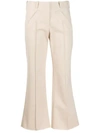 JEJIA PIPE-TRIM FLARED TROUSERS