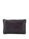 ANN DEMEULEMEESTER EMBOSSED CLUTCH BAG