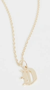 Jennifer Zeuner Jewelry Emmanuelle Initial Necklace In D