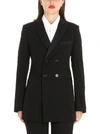 RED VALENTINO RED VALENTINO WOMEN'S BLACK VISCOSE BLAZER,SR0CEB054JJ0NO 44