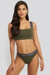 TOMMY HILFIGER Brazilian Cotton Panties Green