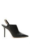 JIMMY CHOO JIMMY CHOO LEXX 100 CHAIN MULES