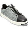 Cole Haan Grandpro Tennis Sneaker In Gray Wool / Black