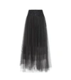 BRUNELLO CUCINELLI EMBELLISHED TULLE MAXI SKIRT,P00432096