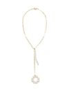 TIMELESS PEARLY CHAIN NECKLACE WITH PEARLS,11137462