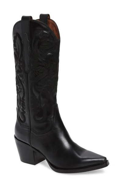 Jeffrey Campbell Women's Dagget Western Boots In Black