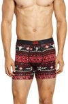 SAXX VIBE PERFORMANCE BOXER BRIEFS,SXBM35-BSB