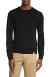 Norse Projects Sigfred Lambswool Sweater In Black