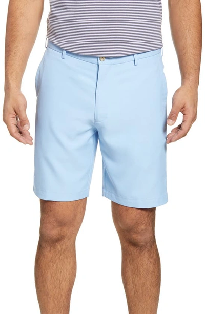 Peter Millar Salem High Drape Performance Shorts In Cottage Blue