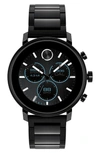 Movado Bold Connect 2.0 Chronograph Bracelet Watch, 42mm In Black