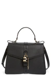CHLOÉ LARGE ABY LEATHER SHOULDER BAG,CHC19AS189B57