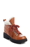 CHLOÉ BELLA GENUINE SHEARLING LINED HIKING BOOT,C19W245H5