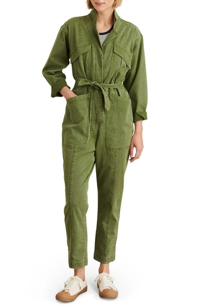 Alex Mill Expedition Jumpsuit In Army Olive