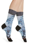 STANCE NO END METALLIC CREW SOCKS,W525C19NOE