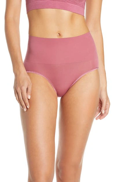 Yummie Ultralight Seamless Shaping Briefs In Hawthorne Rose