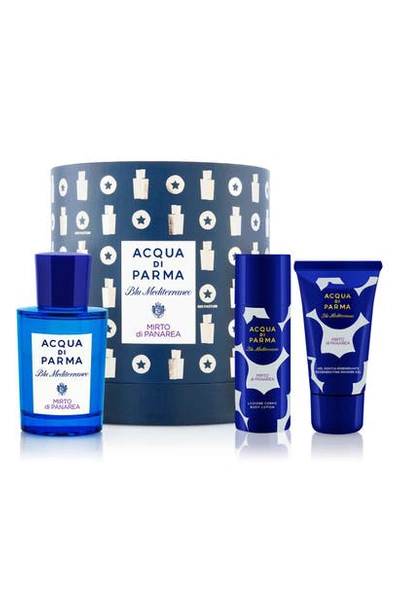 Acqua Di Parma Blu Mediterraneo Mirto Di Panarea Set (limited Edition)