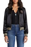 Mother Embellished Letterman Jacket In The-star